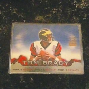 Tom Brady,  2000 rookie card